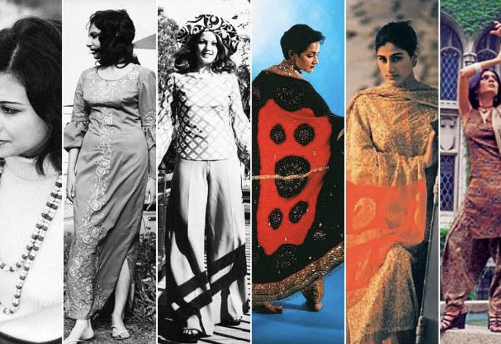 Pakistani fashion through the decades